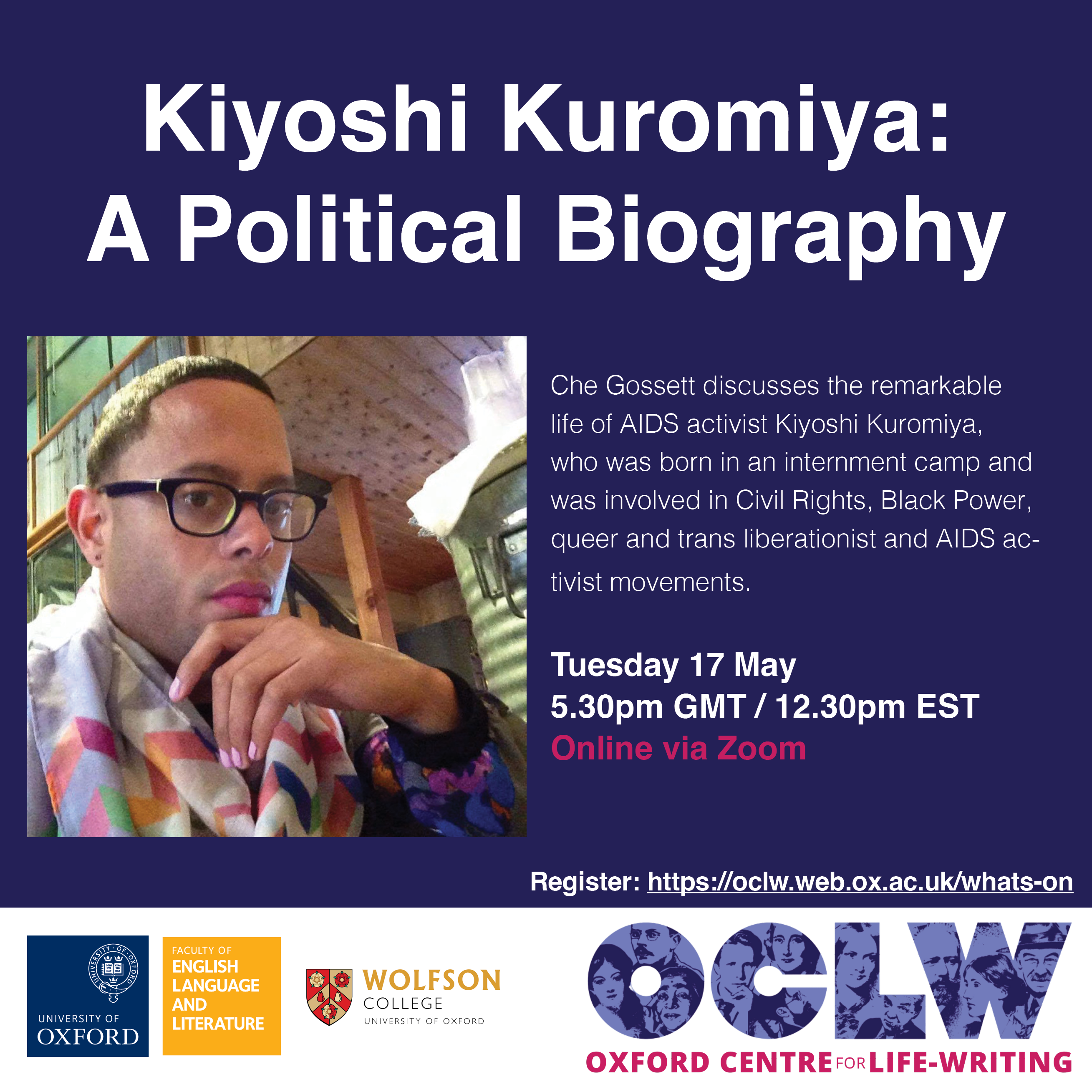 KeMi(*´꒳`*) Kiyoshi Kuromiya: A Political Biography | The Oxford Centre for